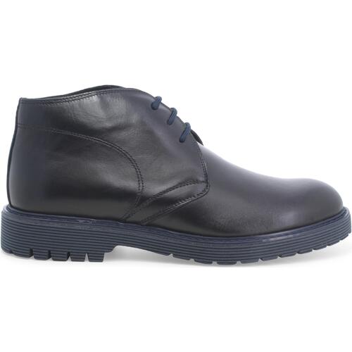 Zapatos Hombre Botas de caña baja Melluso U0550D-227503 Azul