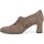 Zapatos Mujer Mocasín Melluso X5216-230122 Beige