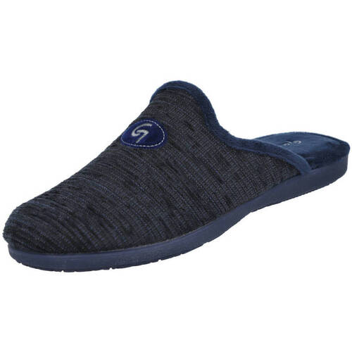 Zapatos Hombre Pantuflas Garzon MD6001-466 Azul