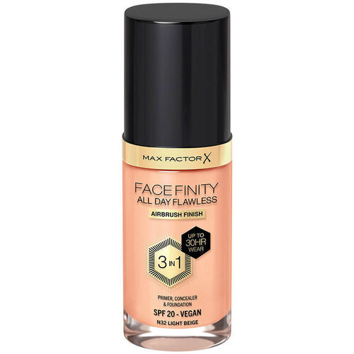 Belleza Mujer Base de maquillaje Max Factor Facefinity 3in1 Primer, Concealer & Foundation 32-light Beige 