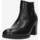 Zapatos Mujer Botas de caña baja Melluso Z246D-NERO Negro