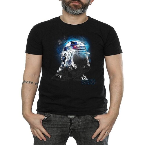 textil Hombre Camisetas manga larga Star Wars: The Last Jedi BI1110 Negro