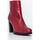 Zapatos Mujer Botines Heymo 22064514 Rojo