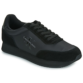 Zapatos Hombre Zapatillas bajas Calvin Klein Jeans RETRO RUNNER LOW LACEUP SU-NY Negro