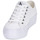 Zapatos Mujer Zapatillas bajas Calvin Klein Jeans VULC FLATFORM ESSENTIAL MONO Blanco
