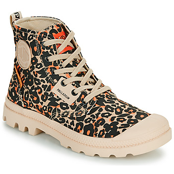 Zapatos Mujer Zapatillas altas Palladium PAMPA HI WILD Leopardo