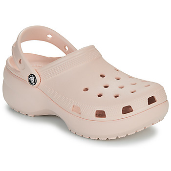 Zapatos Mujer Zuecos (Clogs) Crocs Classic Platform Clog W Rosa