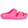 Zapatos Mujer Zuecos (Mules) Crocs Classic Sandal v2 Rosa