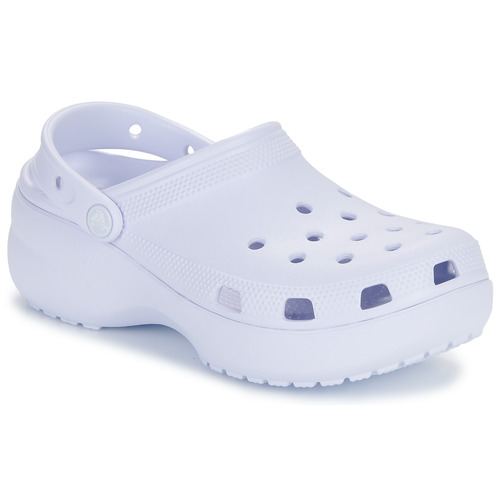 Zapatos Mujer Zuecos (Clogs) Crocs Classic Platform Clog W Violeta