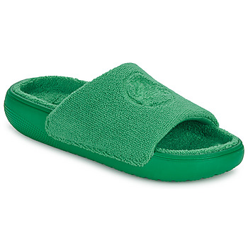Zapatos Chanclas Crocs Classic Towel Slide Verde
