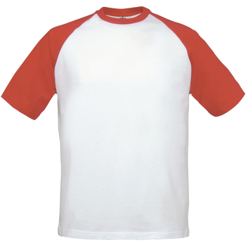 textil Hombre Camisetas manga corta B&c TU020 Rojo