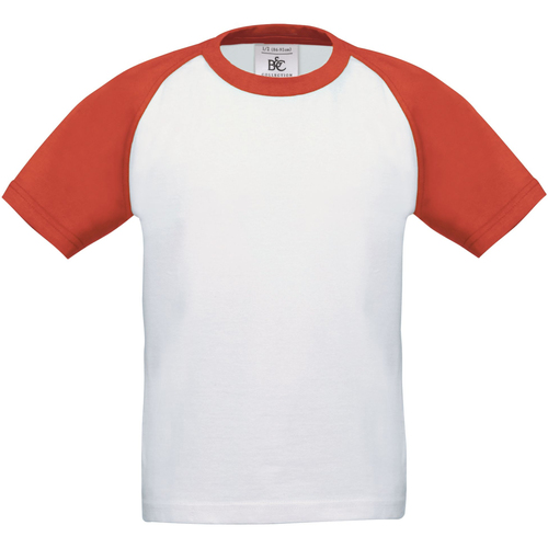 textil Niños Camisetas manga corta B&c TK350 Rojo