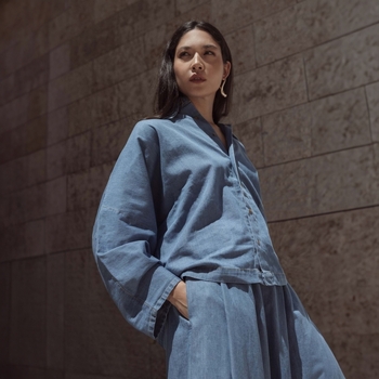 textil Mujer Tops / Blusas 10 To 10 Denim Shirt - Denim Azul