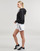 textil Mujer Shorts / Bermudas Adidas Sportswear W LIN FT SHO Blanco / Negro
