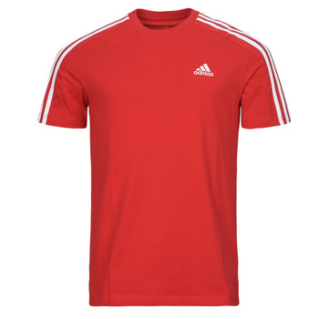 textil Hombre Camisetas manga corta Adidas Sportswear M 3S SJ T Rojo / Blanco