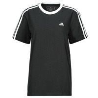 textil Mujer Camisetas manga corta Adidas Sportswear W 3S BF T Negro / Blanco