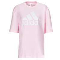textil Mujer Camisetas manga corta Adidas Sportswear W BL BF TEE Rosa / Blanco