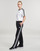 textil Mujer Pantalones de chándal Adidas Sportswear W ICONIC 3S TP Negro / Blanco