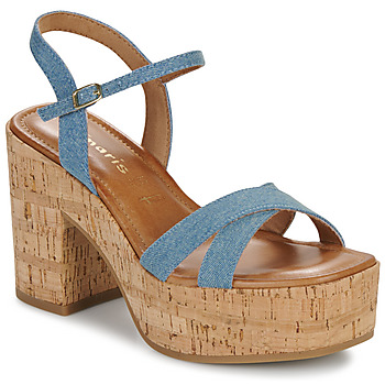 Zapatos Mujer Sandalias Tamaris  Azul