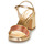 Zapatos Mujer Sandalias Tamaris 28368-990 Oro / Rojo