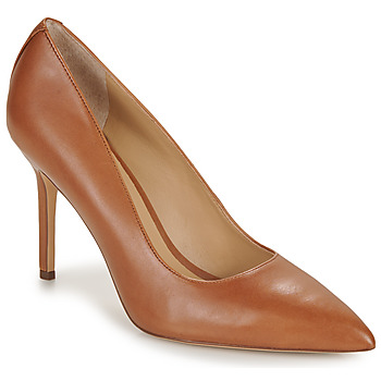 Zapatos Mujer Zapatos de tacón Lauren Ralph Lauren LINDELLA II-PUMPS-CLOSED TOE Cognac