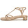Zapatos Mujer Sandalias Lauren Ralph Lauren FALLON-SANDALS-FLAT SANDAL Oro