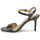 Zapatos Mujer Sandalias Lauren Ralph Lauren GWEN-SANDALS-HEEL SANDAL Negro