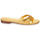 Zapatos Mujer Zuecos (Mules) Lauren Ralph Lauren EMMY-SANDALS-SLIDE Oro