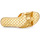 Zapatos Mujer Zuecos (Mules) Lauren Ralph Lauren EMMY-SANDALS-SLIDE Oro