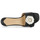 Zapatos Mujer Zuecos (Mules) Lauren Ralph Lauren FAY FLOWER-SANDALS-FLAT SANDAL Negro / Blanco