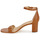 Zapatos Mujer Sandalias Lauren Ralph Lauren LOGAN-SANDALS-HEEL SANDAL Cognac