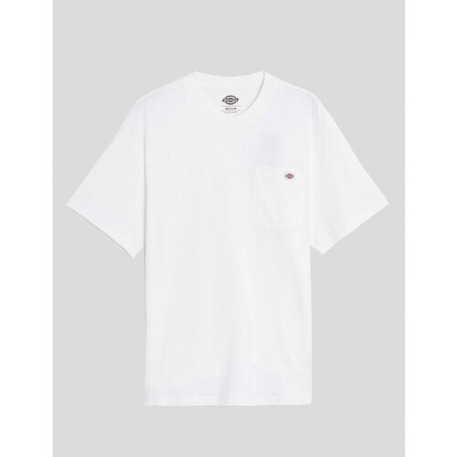 textil Hombre Camisetas manga corta Dickies CAMISETA  LURAY POCKET TEE  WHITE Blanco