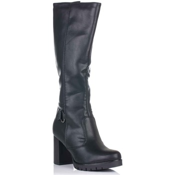 Zapatos Mujer Botas a la rodilla Hispaflex 23200 Negro