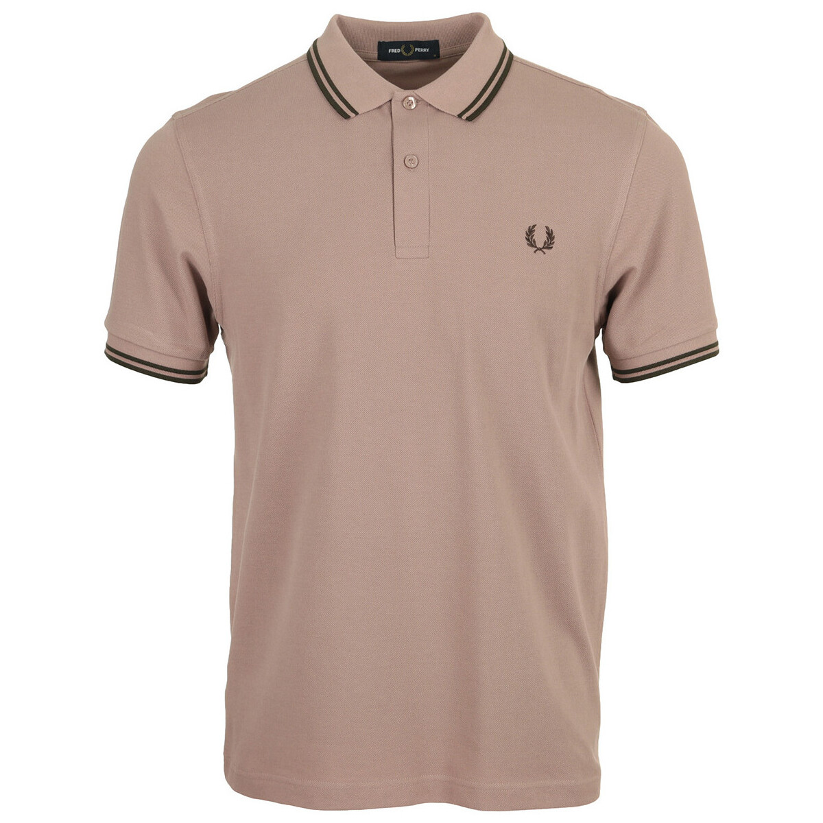 textil Hombre Tops y Camisetas Fred Perry Twin Tipped Shirt Rosa
