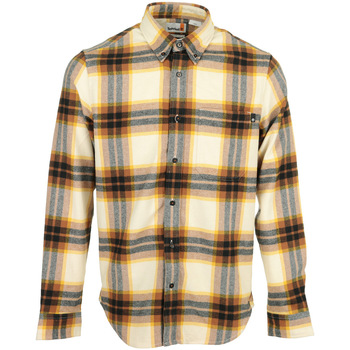 textil Hombre Camisas manga larga Timberland Ls Heavy Flannel Plaid Amarillo