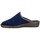 Zapatos Mujer Pantuflas Nordikas Zapatillas de Casa Mujer de  Top Line 2151-0 Azul