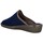 Zapatos Mujer Pantuflas Nordikas Zapatillas de Casa Mujer de  Top Line 2151-0 Azul