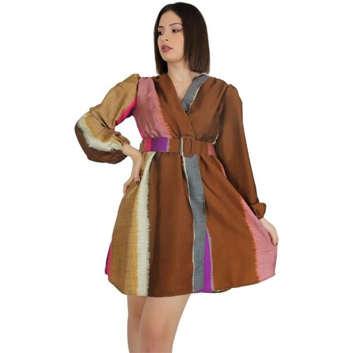 textil Mujer Vestidos cortos Zahjr 53538910 Marrón