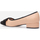 Zapatos Mujer Bailarinas-manoletinas La Modeuse 68831_P160582 Beige