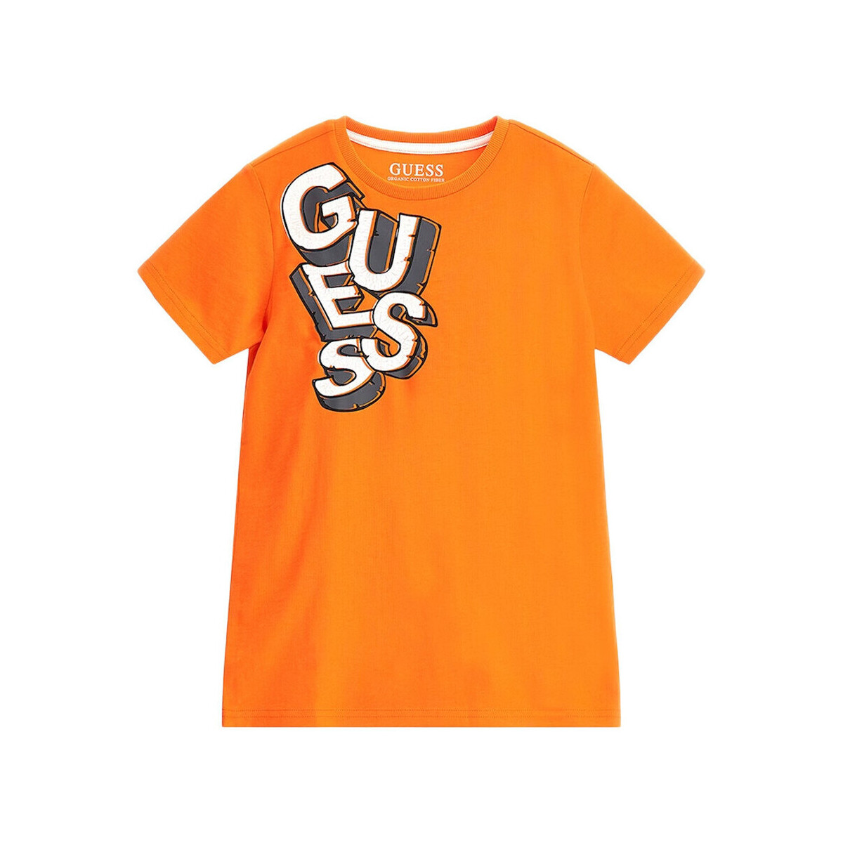 textil Niño Tops y Camisetas Guess  Naranja
