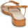 Zapatos Mujer Sandalias Fericelli PANILA Camel / Oro