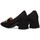 Zapatos Mujer Deportivas Moda Luna Collection 72276 Negro
