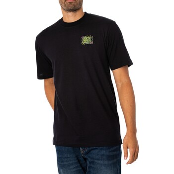 textil Hombre Camisetas manga corta Hikerdelic Camiseta Gráfica Electric Kool Back Negro