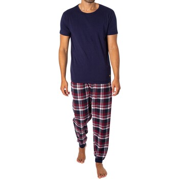 textil Hombre Pijama Lyle & Scott Conjunto De Pijama Gilbert Multicolor