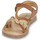 Zapatos Niña Sandalias Kickers BETTYS Camel / Oro