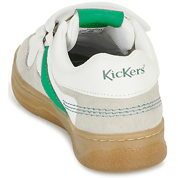 Kickers KALIDO Blanco / Gris / Verde