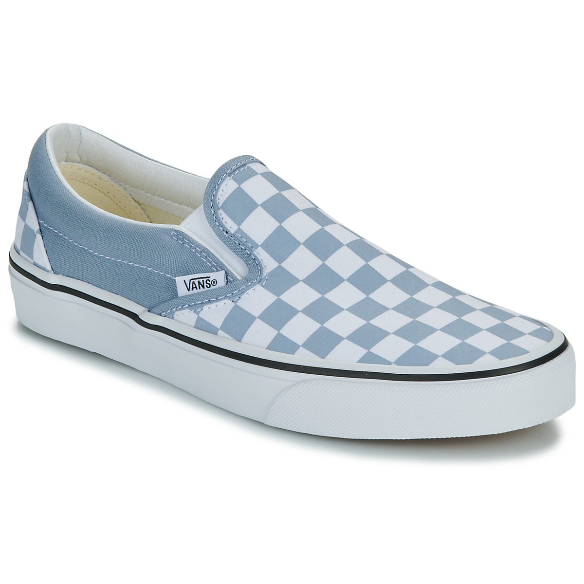Zapatos Slip on Vans Classic Slip-On COLOR THEORY CHECKERBOARD DUSTY BLUE Azul
