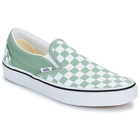 Zapatos Slip on Vans Classic Slip-On COLOR THEORY CHECKERBOARD ICEBERG GREEN Verde