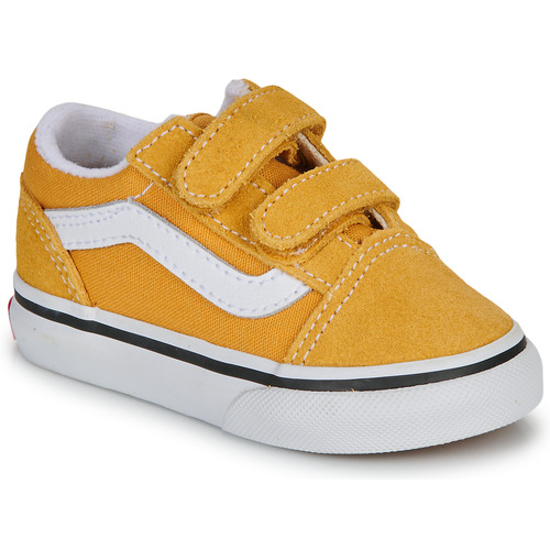 Zapatos Niños Zapatillas bajas Vans Old Skool V COLOR THEORY GOLDEN GLOW Amarillo