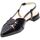 Zapatos Mujer Sandalias Nacree Nacrèe - Dec.basso Cerchi Tej.nero 521T051 Negro